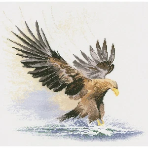 Heritage Stitchcraft Cross Stitch Chart EAGLE IN FLIGHT - Picture 1 of 1