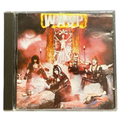 W.A.S.P. Self Titled CD Album Original Sleeve Album EMI CD-FA 3201 Hard Rock - Image 1 of 4
