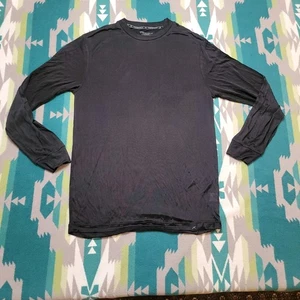 Thermasilk - Men's Large Terramar 100% Silk Base Layer Long Sleeve Under Shirt - Picture 1 of 8