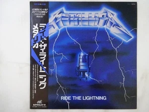 Metallica Ride The Lightning Nexus International K25P 501 Japan VINYL LP OBI - Picture 1 of 3