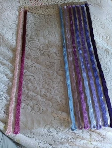 New Vintage 100% Rayon LOLA EMBROIDERY THREAD 9 Skeins (20.7 Yards Each) - Picture 1 of 5