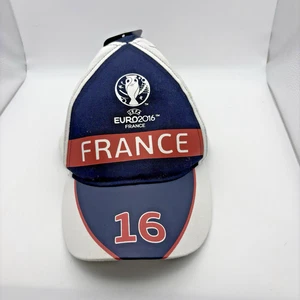 NEU UEFA EURO 2016 Frankreich Mütze offiziell lizenziert Fußball Soccer Cap Erwachsene Herren - Bild 1 von 11