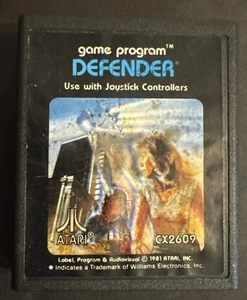 Defender for Atari 2600.Vintage 1981. Cartridge Only - Picture 1 of 3