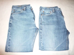 LEVI'S: PAKET MIT 2 HERRENJEANS 505 DENIM BLAU ~ 38x30 - Bild 1 von 6