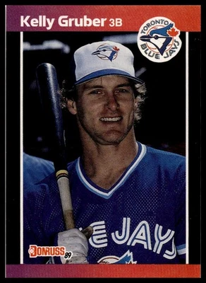 1989 Donruss #113b Kelly Gruber - Image 1 of 2