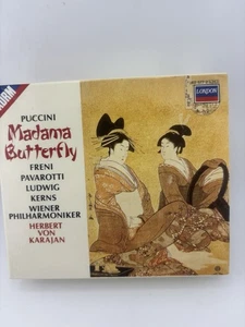 Giacomo Puccini - Madame Butterfly (3 CD Set, London) Mirella Freni, Pavarotti - Picture 1 of 4
