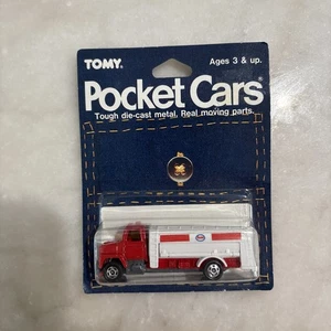 Tomy Pocket Cars Esso Tanker Sealed 1986 RARE - Picture 1 of 11