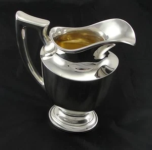LAFAYETTE by Towle Pattern 7680 Sterling Silver Gold Wash Creamer - No Monogram - Picture 1 of 8