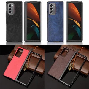 Funda rígida de cuero de lujo a prueba de golpes para Samsung Galaxy Z plegable 2 5G - Imagen 1 de 17