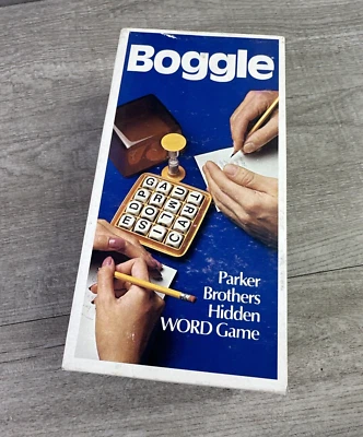 Vintage 1977 BOGGLE Parker Brothers Word Game Complete - Image 1 of 4