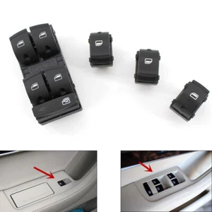 Car Window Switch Driver Side Window Lifter Control fit for Audi A6 2006-09 Auto - Bild 1 von 6