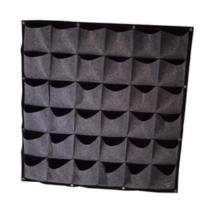 Vertical -Hanging Vertical Garden Wall Planter -Decor Fence Hanger 36 Pockets - Picture 1 of 7