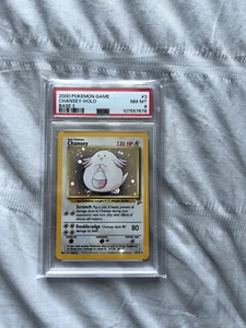 Pokemon - Base Set 2 - Chansey 3/130 Holo - PSA 8 - Foto 1 di 2