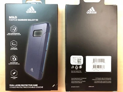 Funda Adidas Solo Doble Capa para Samsung Galaxy S8 - Azul Marino Oscuro Foto 1 de 2