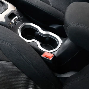 For Jeep Renegade 2014 2015 2016 Inner Matte Water Cup Holder Cover trim - Picture 1 of 7