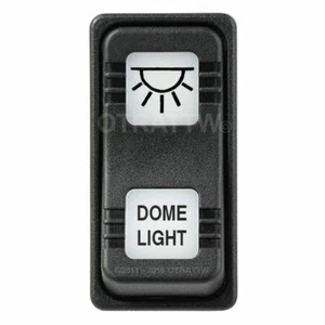 OTRATTW Carling Tech Contura X Rocker Switch, Polaris, DOME LIGHT, WHITE LENS - Picture 1 of 4