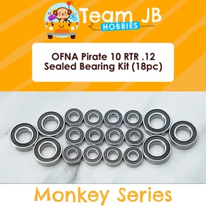 OFNA Pirate 10 RTR .12 - 18 Pcs Rubber Sealed Bearings Kit - Picture 1 of 2