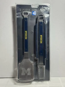 NCAA Michigan Wolverines Spirit Series BBQ 3pc Set - Picture 1 of 4