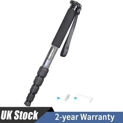 INNOREL RM285C Carbon Fiber Camera Monopod Pro Portable Travel 5-Section Monopod - Image 1 of 4