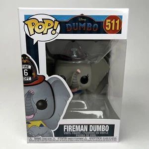 Funko Pop! Fireman Dumbo #511 Disney VAULTED RETIRED Vinyl Figure NEW - Picture 1 of 6