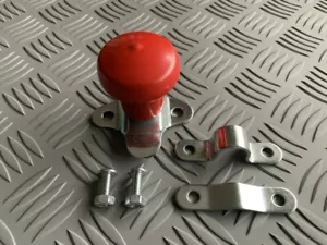 Tractor, Forklift, Steering Wheel Knob / Spinner, Heavy Duty, Red. - Picture 1 of 3