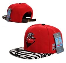 NWT Pink Dolphin Legends Red/ Zebra Hat Baseball Cap Strapback Style