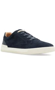 TED BAKER Ted Brentford Mens Navy Blue Suede Low Top Sneakers UK 11 US 12 EU 45 - Picture 1 of 8