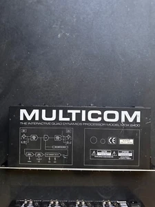 Behringer MDX-2400 Multicom Interactive Quad Dynamics Processor MDX2400 Rackmoun - Picture 1 of 7