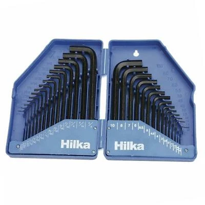 Hilka Hex Key Allen Alan Allan Key Long Set 30 Pc in Folding Case - Image 1 of 4