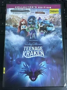 Ruby Gillman, Teenage Kraken (DVD) **Good**  EX-LIBRARY - Picture 1 of 2