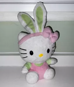 HELLO KITTY TY SANRIO -HEADBAND & BUNNY EARS -APPROX  10 INCH TALL-2012 - Picture 1 of 5