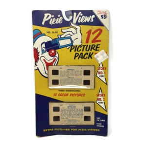 Diapositivas de imagen de 12 colores de colección Pixie Views 3D para STORI-VIEWS CENICIENTA/COCHES - Imagen 1 de 5