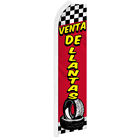Venta De Llantas Advertising Swooper Feather Flag Tire Sale