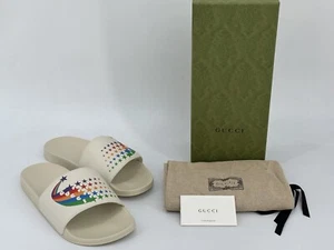 Nuove ciabatte Gucci originali lusso 663601 donna woman's taglia UK-9/EU-42/US-12 - Foto 1 di 11