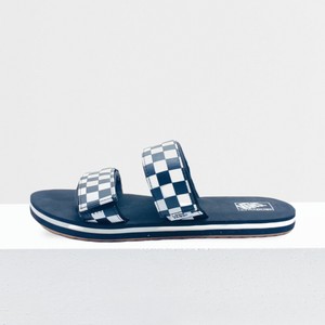 checkered vans flip flops