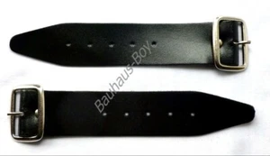 CORREAS Y HEBILLAS DE EXTENSIÓN DE FALDA ESCOCESA 1 PAR 1,5 PULGADAS DE ANCHO PARA AÑADIR A LA FALDA ESCOCESA TALLA NUEVO - Imagen 1 de 3