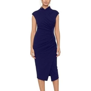 Vestido para mujer Betsy & Adam ribete con botones - Noche, nuevo talla 2 - Imagen 1 de 11
