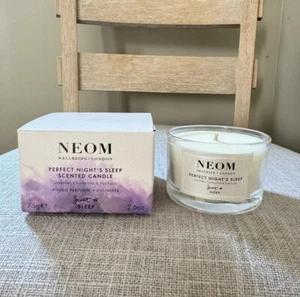 Neom Organics Perfect Night's Sleep Scented Candle MINI 2.6oz, 75g New in Box - Picture 1 of 3