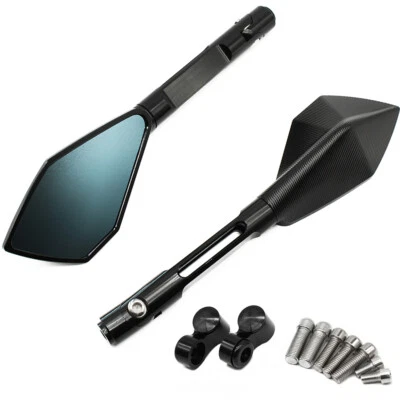 Espejo retrovisor antideslumbrante Pentáculo para YAMAHA MT03 MT07 MT09 MT10 FZ07 FZ09 Foto 1 de 4