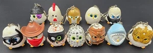 Lote De 12 Llaveros Escuadrón Cooperativo - Pollo Blanco Bling Coleccionables Figuras Raras Juguete - Imagen 1 de 8