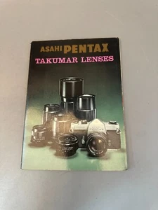 Original Instructions Manual for Asahi Pentax Takumar Lenses (Japanese Language) - Photo 1 sur 1