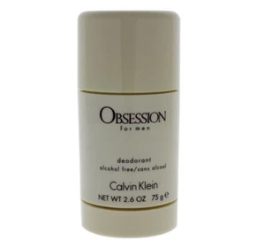 Ck Obsession Calvin Klein Men 2.6 oz 75 ml Alcohol-Free Deodorant Stick Sealed - Picture 1 of 2