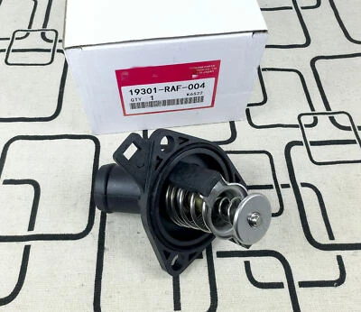 Conjunto de termostato de refrigerante de motor OEM para 19301-RAF-004 Honda Acura TSX ILX EE. UU. Foto 1 de 2