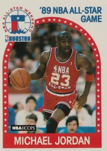 Michael Jordan 1989-90 NBA Hoops All-Star #21- Free Shipping - Picture 1 of 2