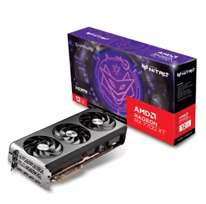 Sapphire AMD Radeon RX 7700 XT NITRO + Graphics Card for Gaming - 12GB - Picture 1 of 6