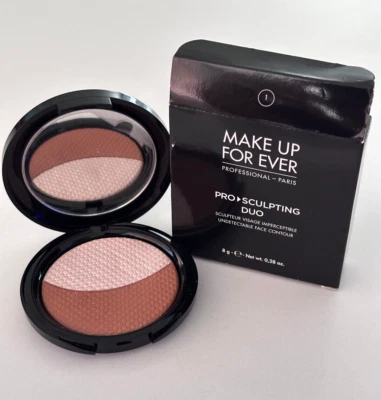 Make Up For Ever Pro Sculpting Duo Undetectable Face Coutour #1 - Image 1 of 3