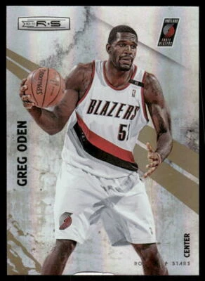 2010-11 Panini Rookies & Stars #76 Greg Oden Gold Holofoil #/199 - Image 1 of 2