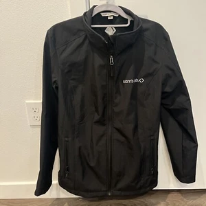 SAM'S CLUB Port Authority bestickte schwarze Mitarbeiterjacke Damen Größe XL - Bild 1 von 5