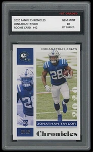 Tarjeta de novato Jonathan Taylor 2020 Panini Chronicles primer grado 10 NFL #42 COLTS - Imagen 1 de 1