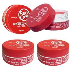 4x RedOne Aquatisches Haarwachs  Wax Full Force Red  150ml | Maximum Control - Bild 1 von 6